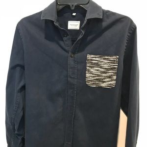 Men’s Navy Frank & Oak Shirt